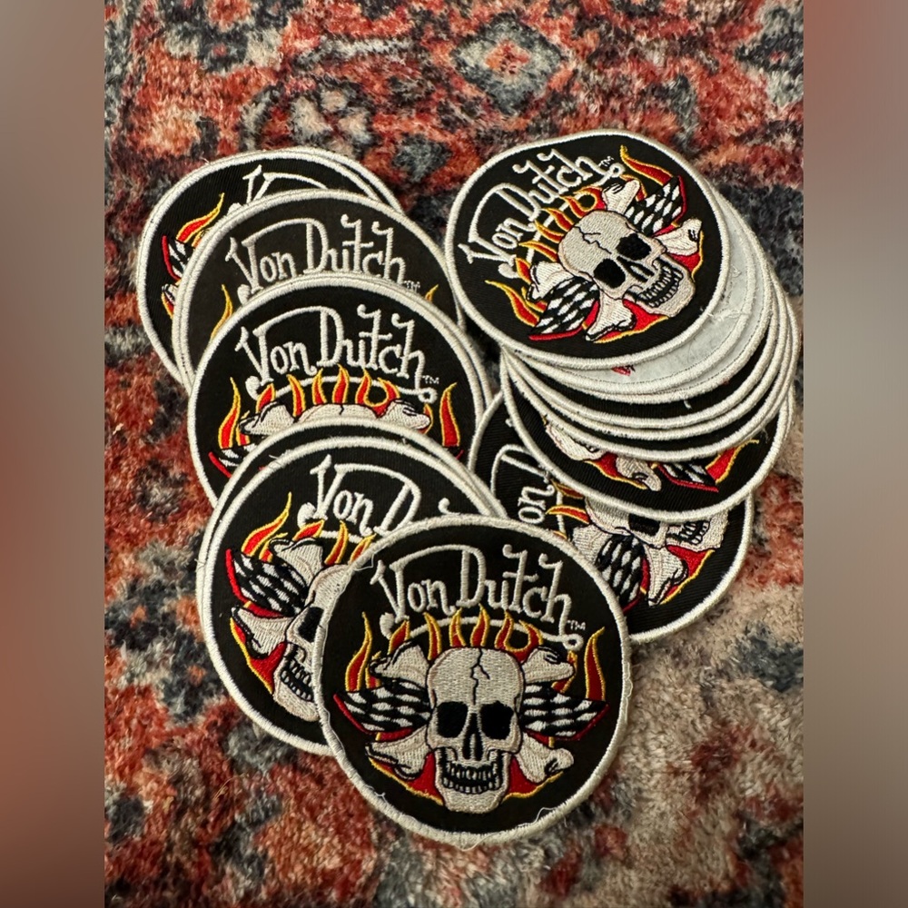 Vintage 2000s Von Dutch patches